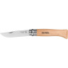 Нож OPINEL №8, нержавеющая сталь, рукоять из бука 123080